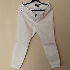 Torrid White Denim Pants